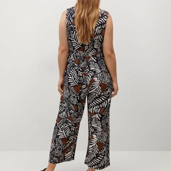 XXL - 16/18 - Mango - printed jumpsuit - Picture 4 of 15